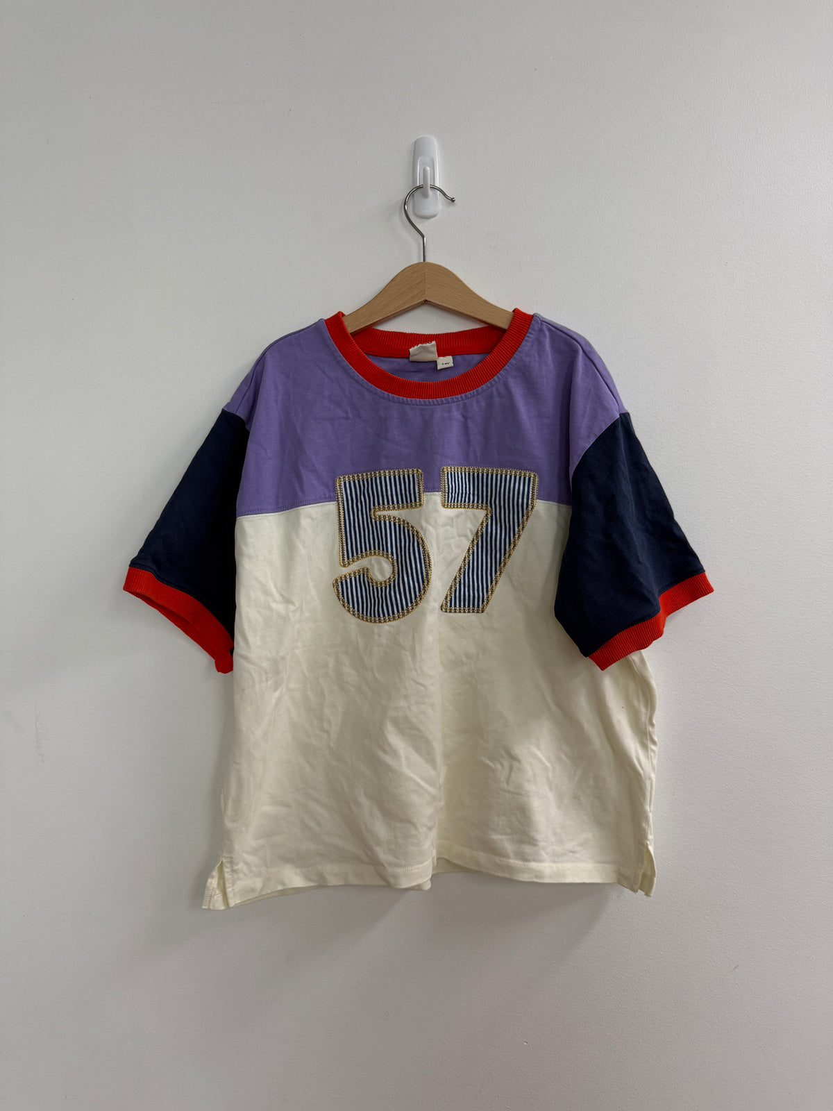 57 OVERSIZE TEE - 7-8Y