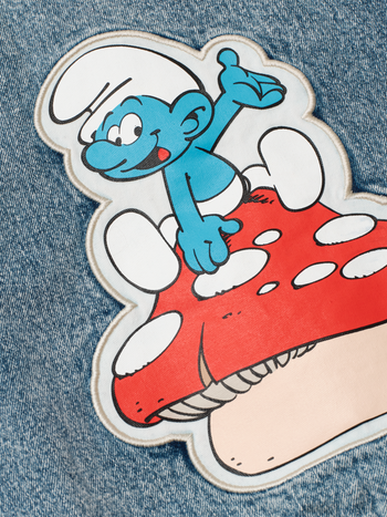 The Smurfs Badge Bomber Jacket