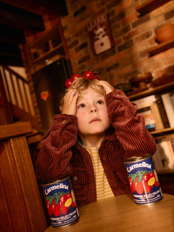 Corduroy Hooded Shirt