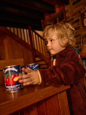 Corduroy Hooded Shirt