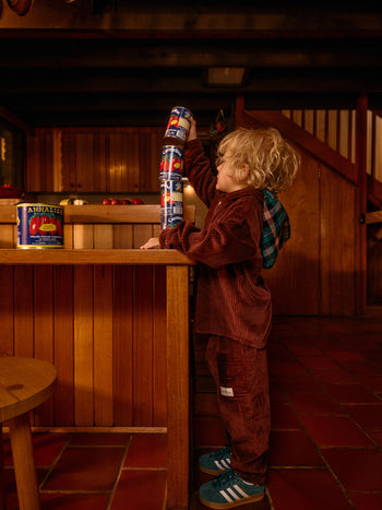 Corduroy Hooded Shirt