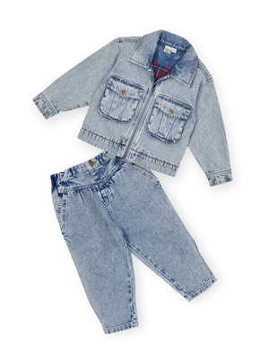 Light Denim Set