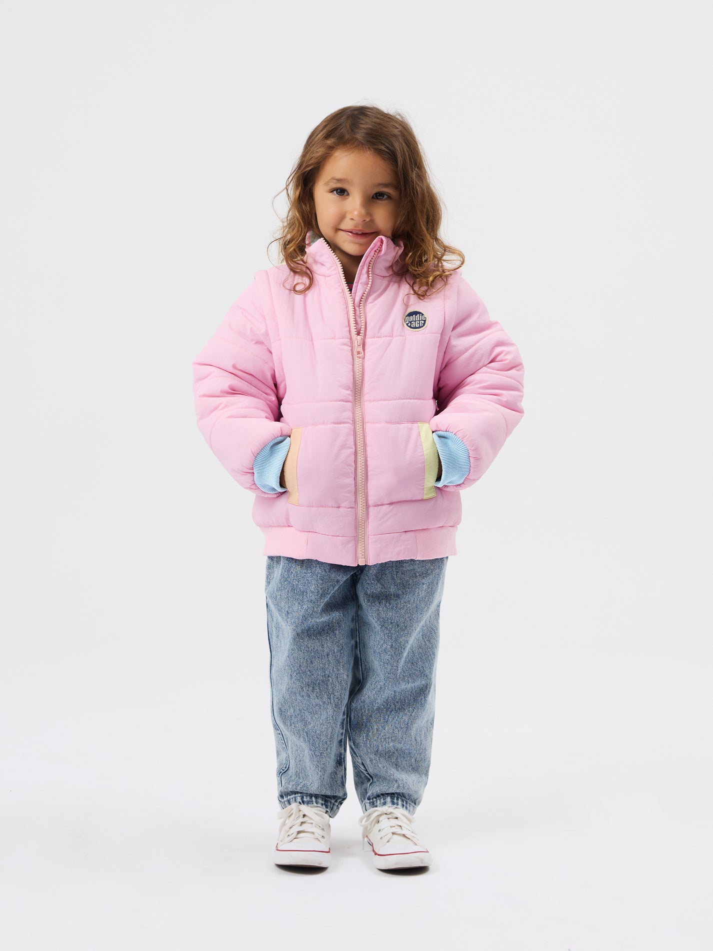 Charlie Sunrise Parka Jacket/Vest Pastel