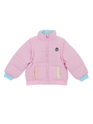 Charlie Sunrise Parka Jacket/Vest Pastel