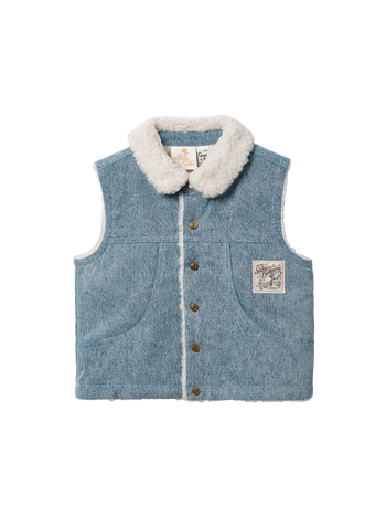 Shirley Barber Unicorn Denim Vest