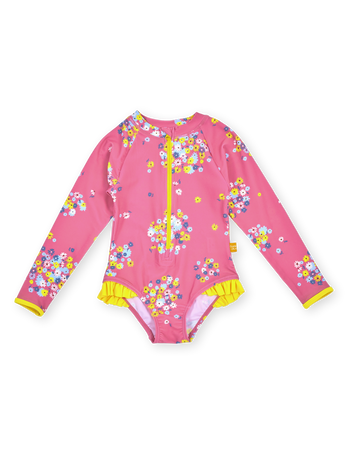 Floral Frill Swimsuit