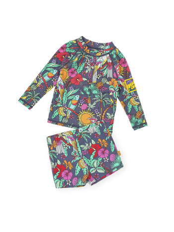 Paradise Swim Shorts Set