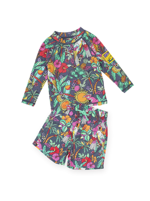 Paradise Swim Boardshorts Set