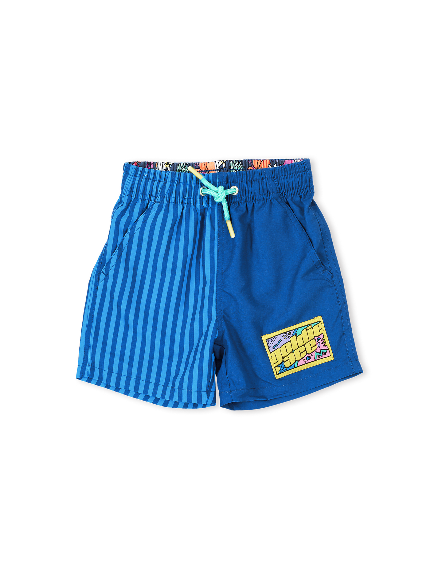 Stripe Panel Board Shorts