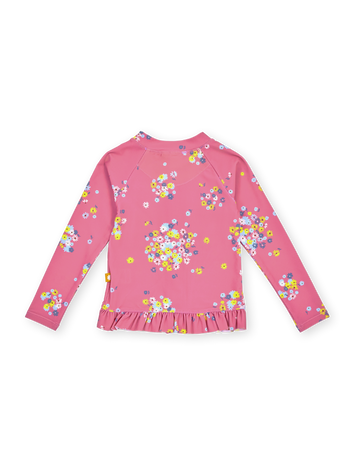 Floral Zip Rashguard