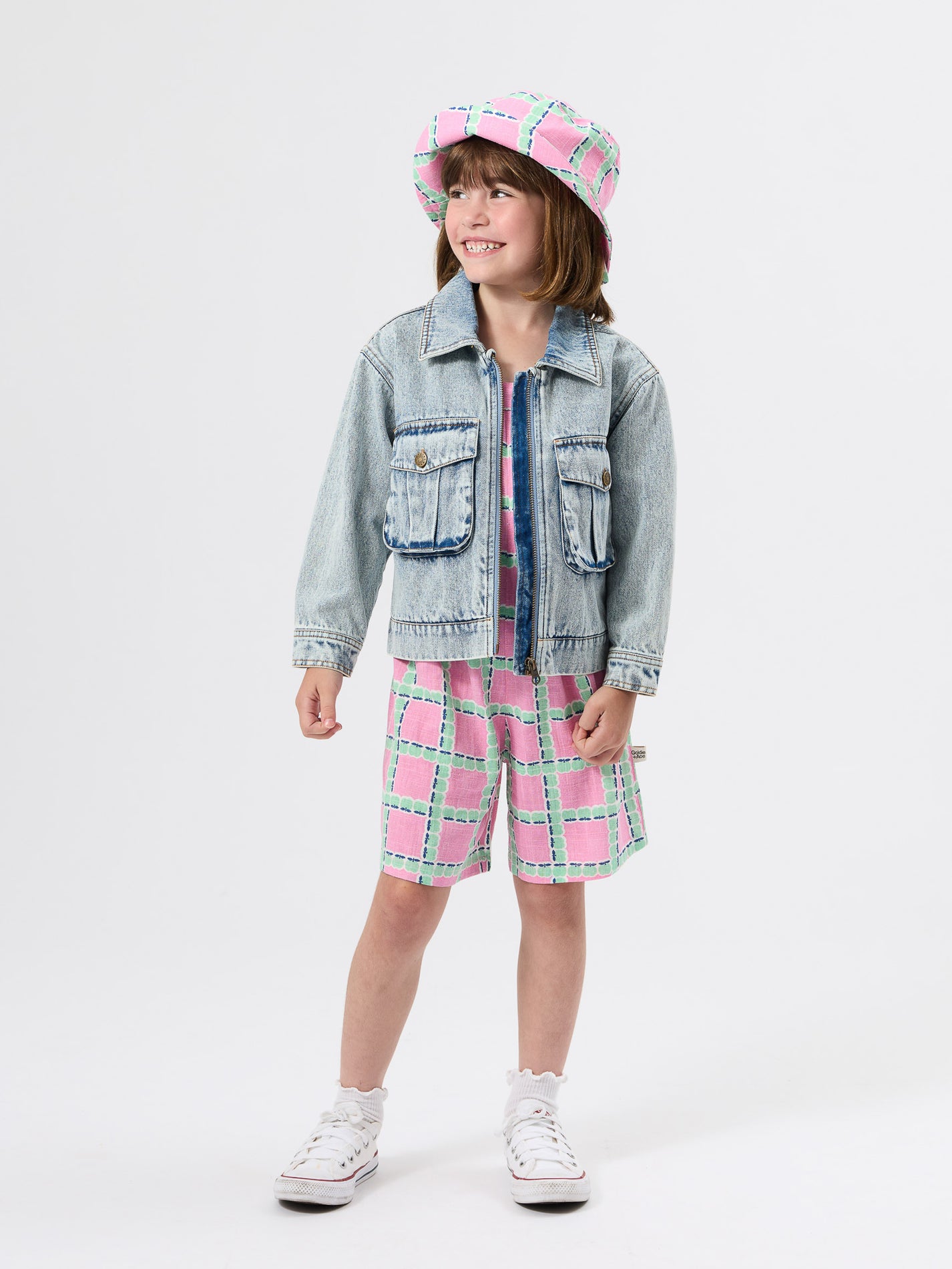 Apple Check Bucket Hat