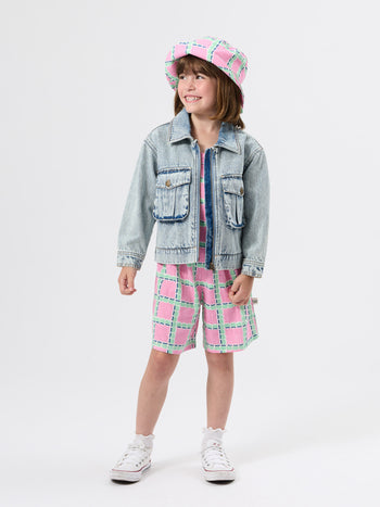 Apple Check Bucket Hat