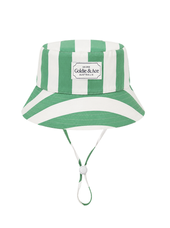 Happy Stripe Bucket Hat