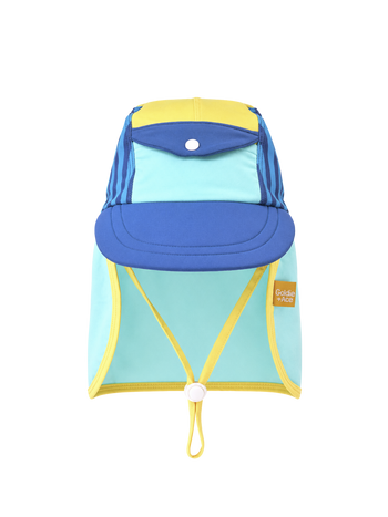 Stripe Panel Legionnaires Swim Hat