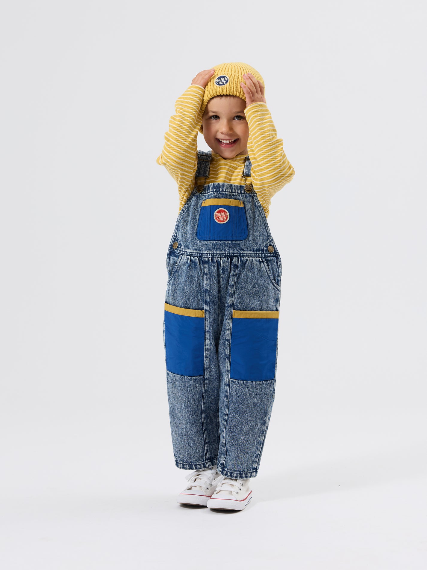 Essential Stripe Rib Top Yellow