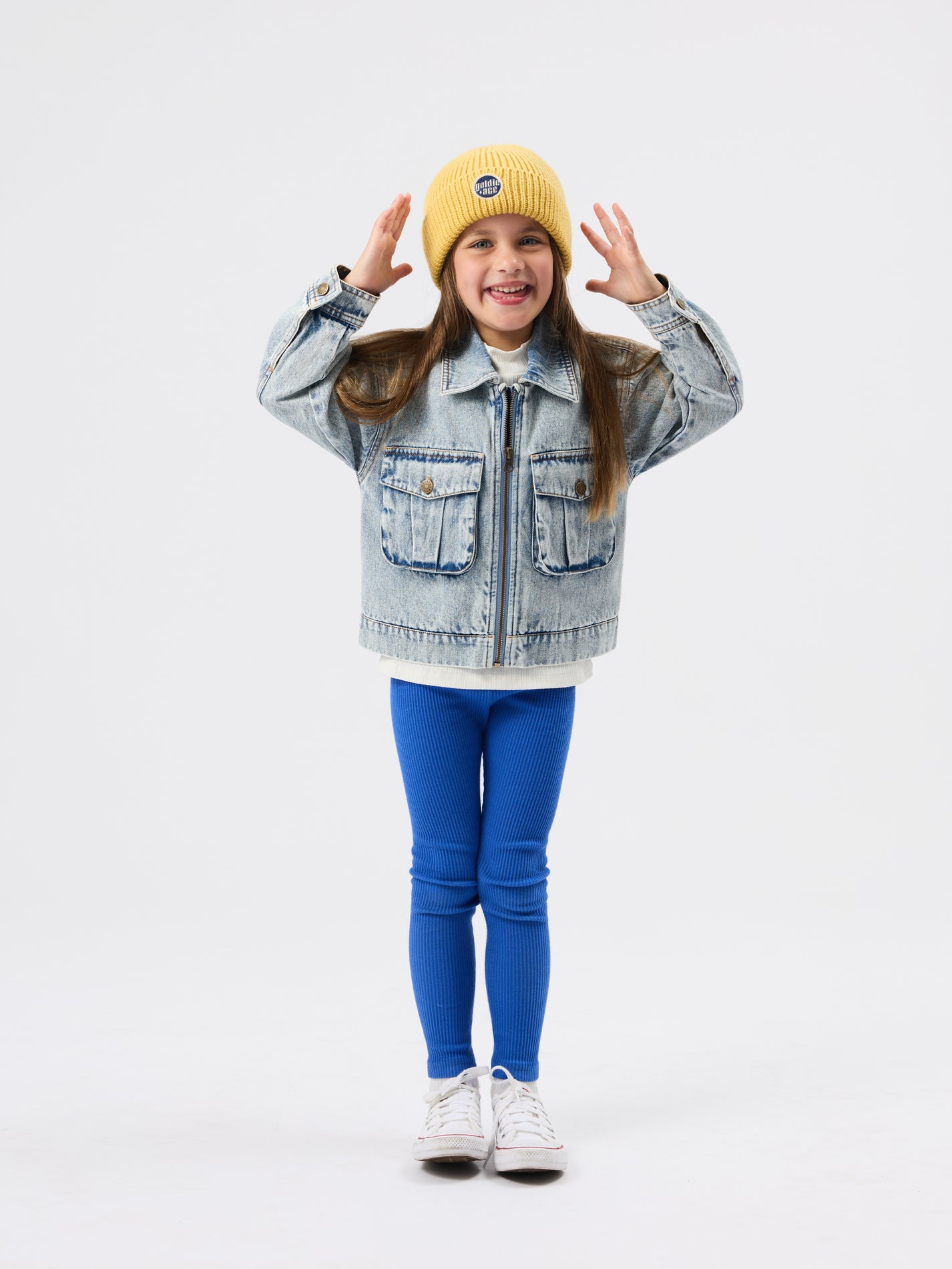 Bowie Rib Legging Classic Blue