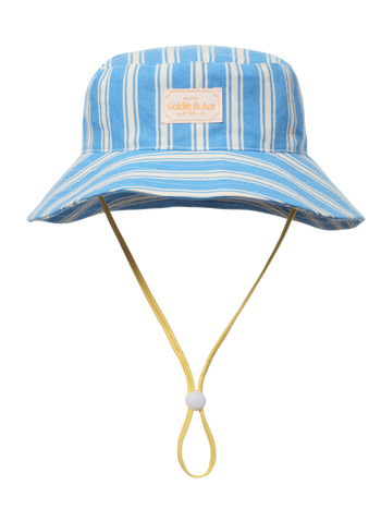 Ocean Stripe Bucket Hat