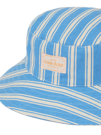 Ocean Stripe Bucket Hat