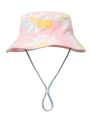 Pink Daisy Bucket Hat