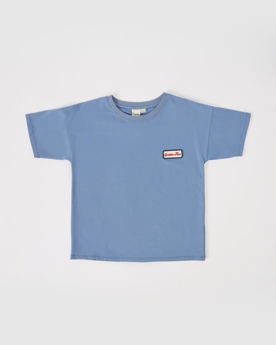 Goldie Garage Logo T-shirt Blue
