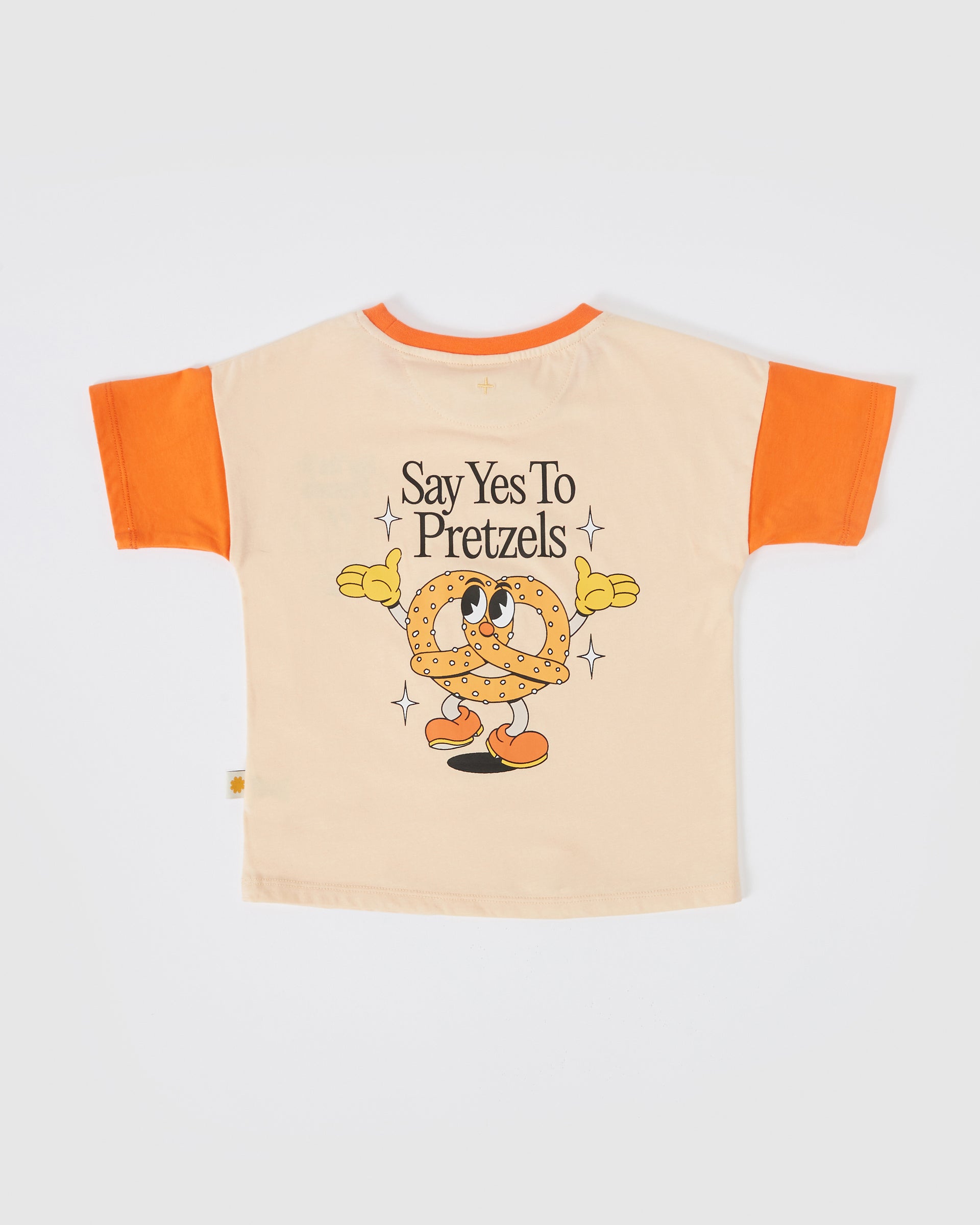 Say Yes To Pretzels T-Shirt Orange