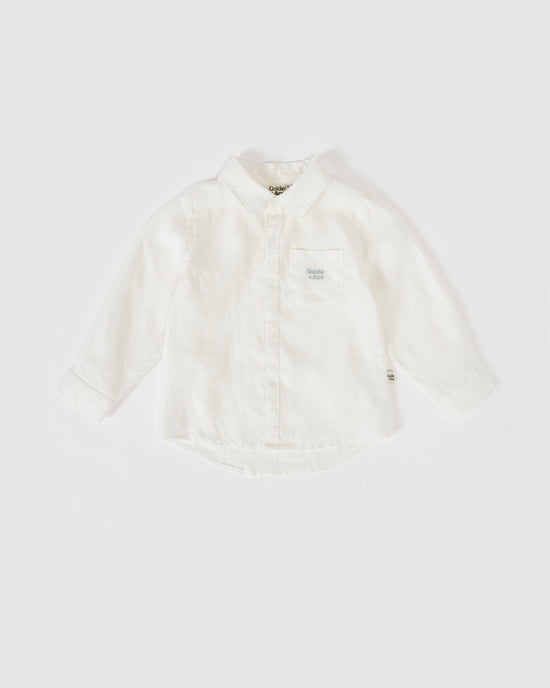 Bondi Linen Shirt White