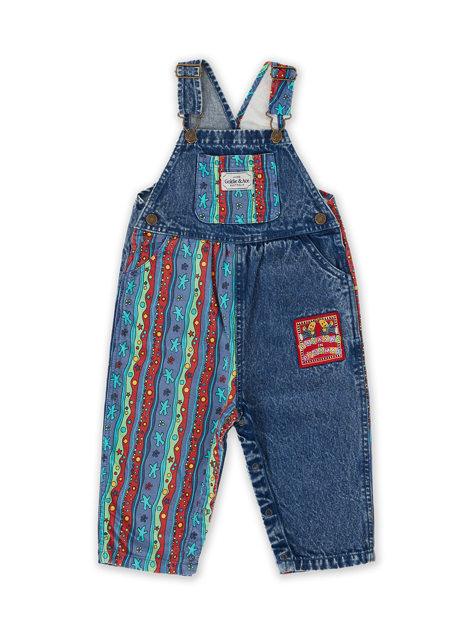 Bananas in Pyjamas© Retro Austin Denim Overalls