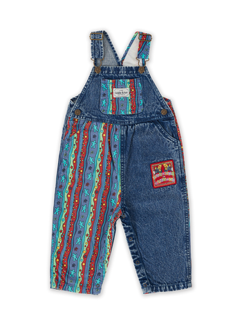 Bananas in Pyjamas© Retro Austin Denim Overalls