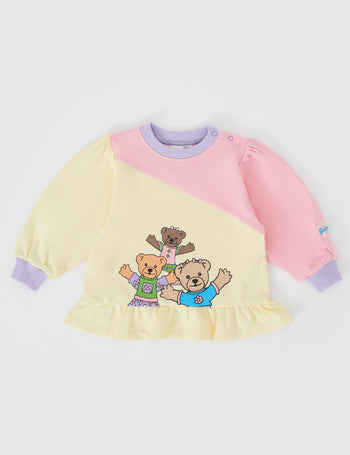 Bananas in Pyjamas© Chasing Teddy Bears Terry Frill Hem Top