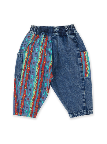 Bananas in Pyjamas© Retro Kit Denim Pocket Pant