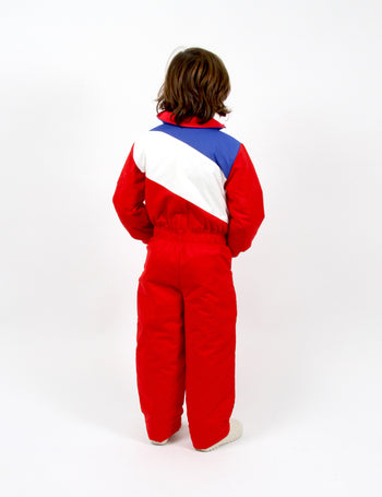 Retro Snow Suit Red