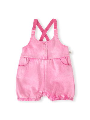 Cindy Denim Bubble Overalls