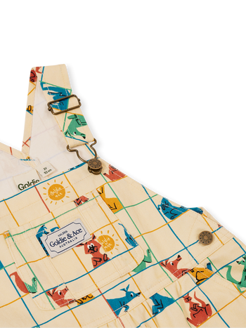 Hopscotch Austin Denim Overalls