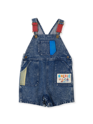 Primary Pop Burton Denim Overalls