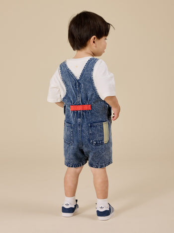 Primary Pop Burton Denim Overalls