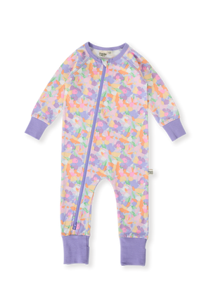 Pastel Bouquet Zipsuit