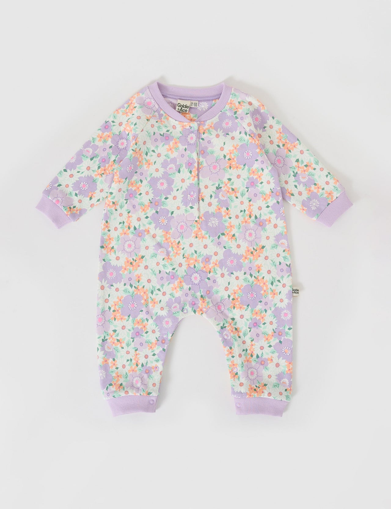 Flora Relaxed Terry Romper