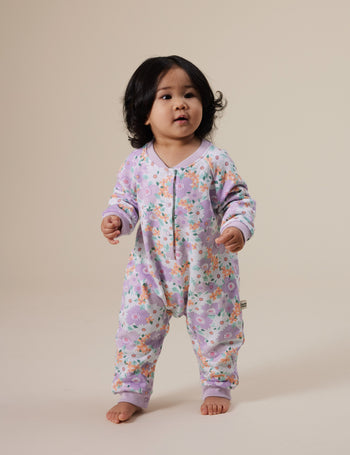 Flora Relaxed Terry Romper