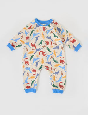 Dino-Mite Relaxed Terry Romper