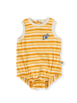 Sunshine Stripe Bubble Romper