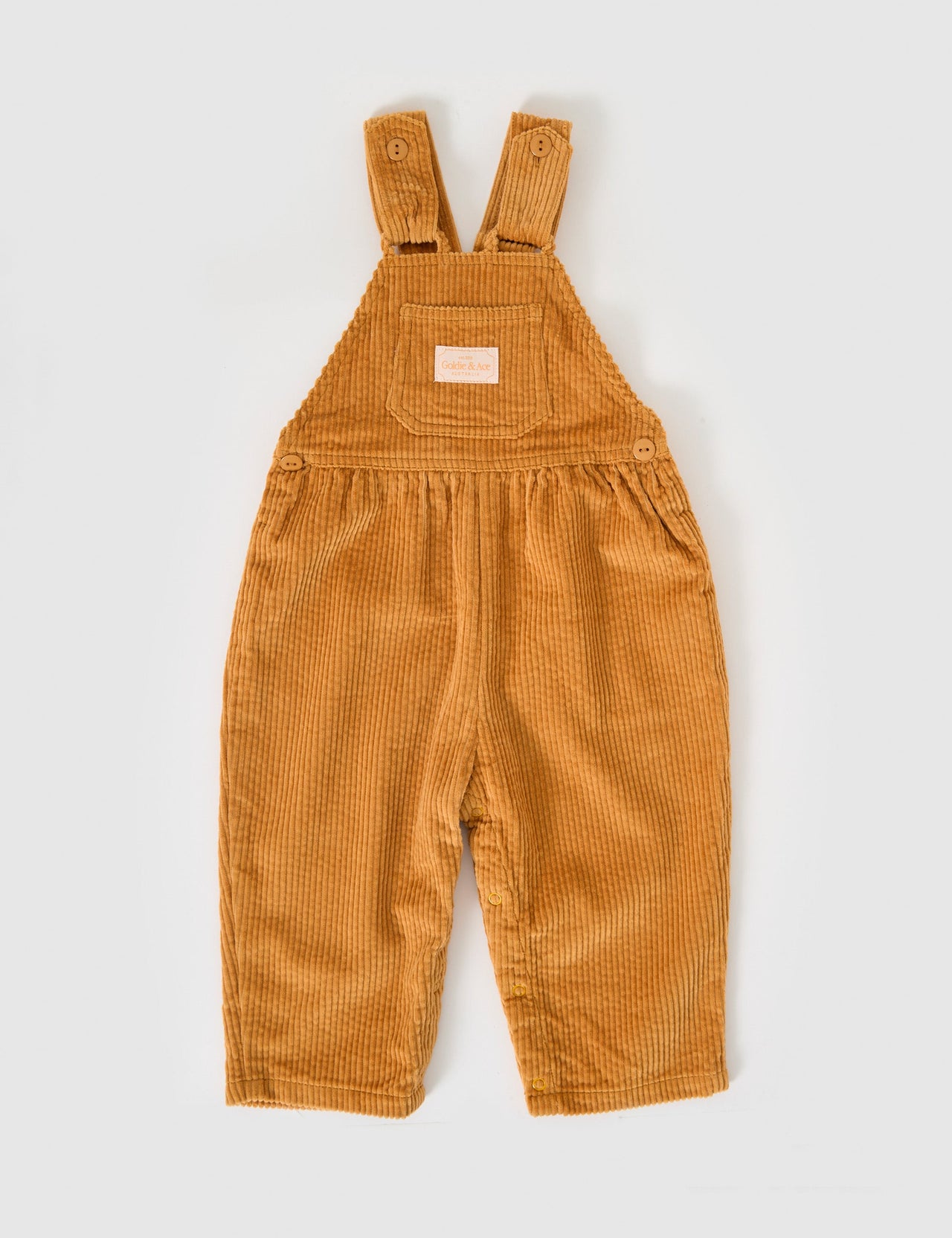 Sammy Corduroy Overalls Golden