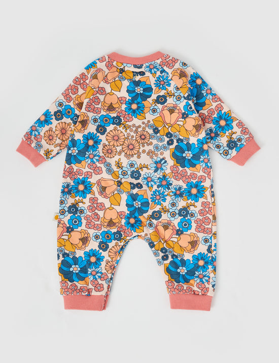Willa Wildflower Relaxed Terry Romper