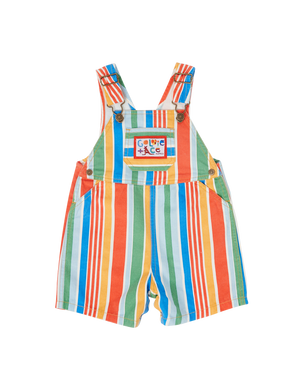 Land Down Under Stripe Burton Overalls