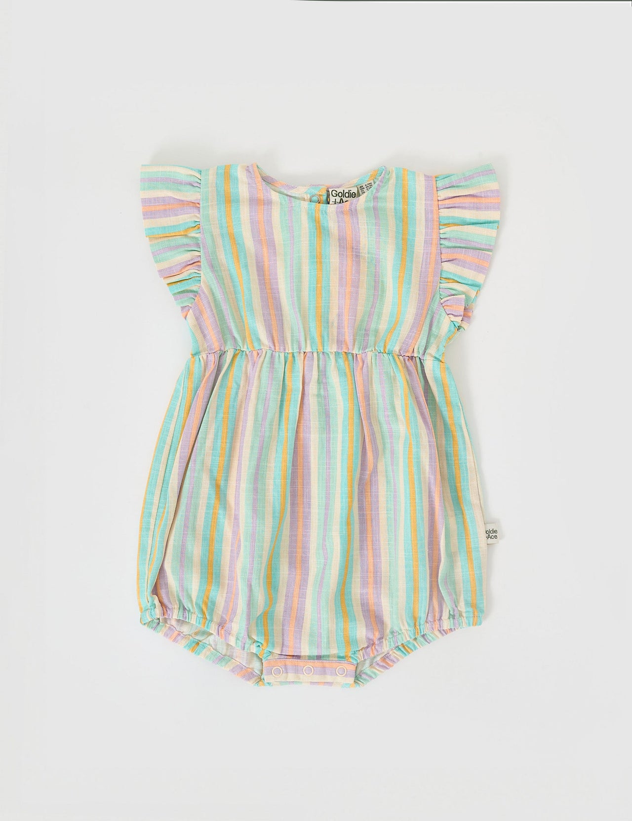 Resort Stripe Lani Linen Romper