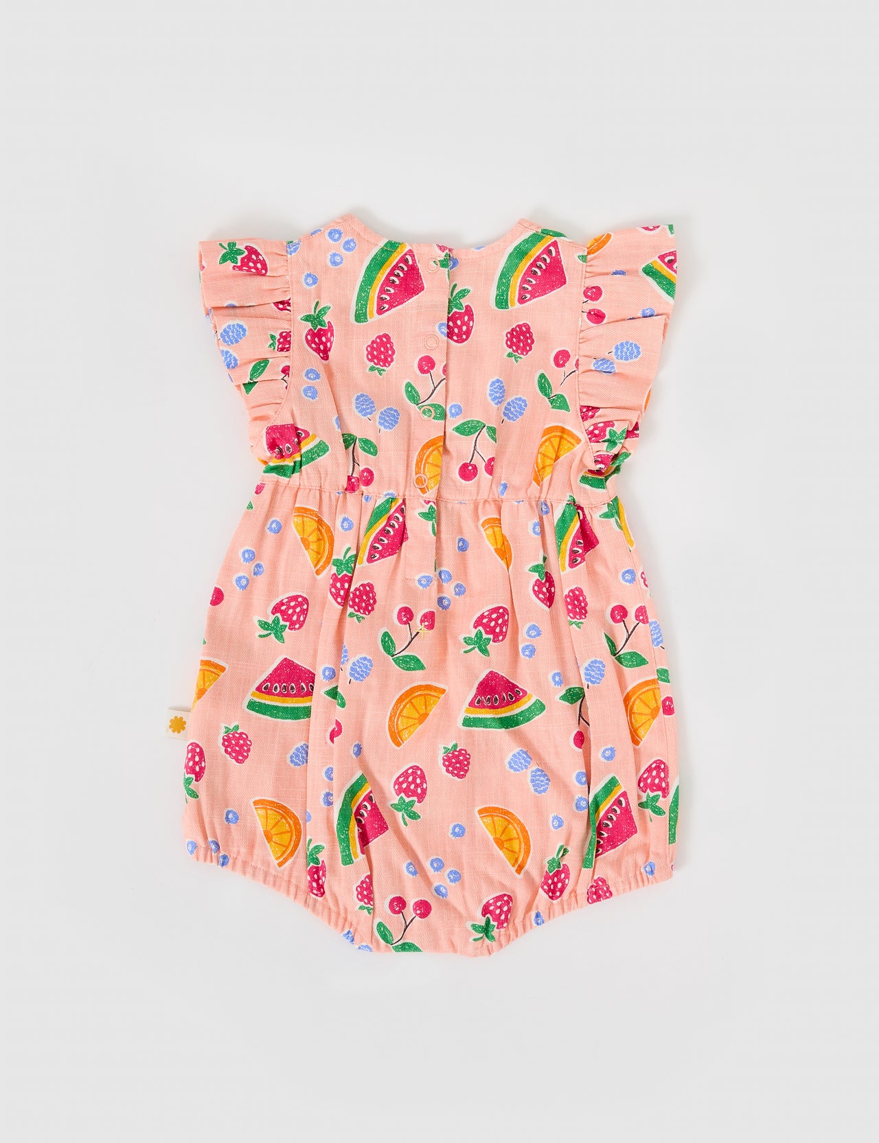 Lani Linen Romper Fruit Salad