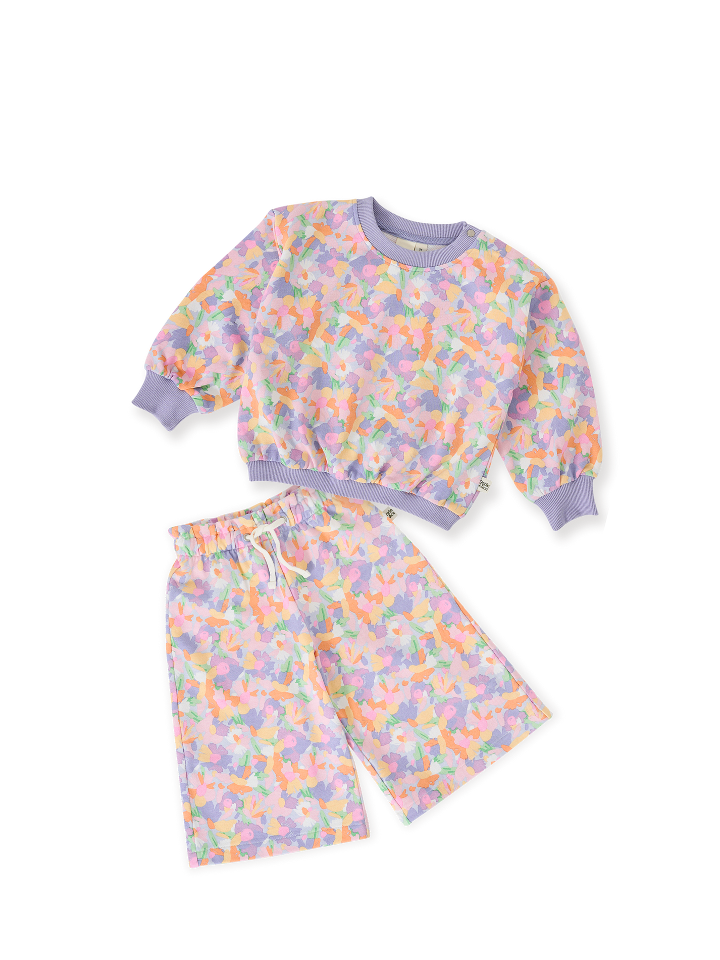 The Pastel Bouquet Sweat Set