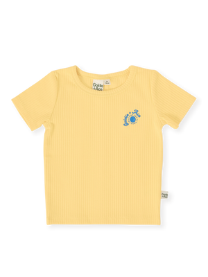 Kai Rib T-Shirt Lemon