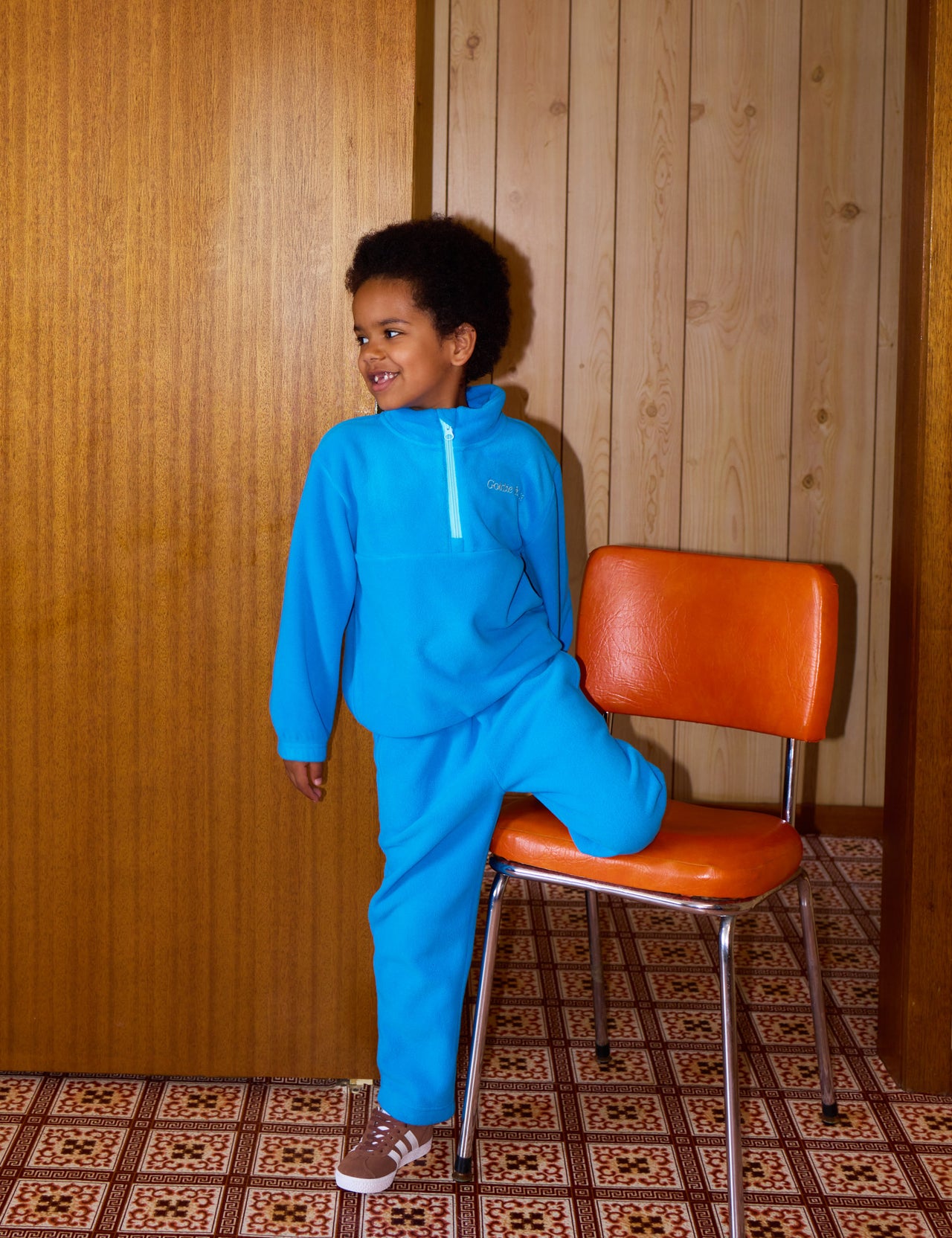 The Bobbi Polar Fleece Sweat Set - Lake