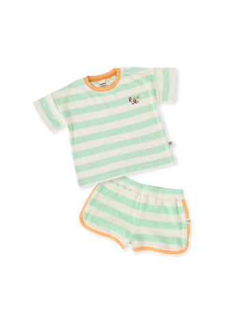 The Peas In A Pod Stripe Summer Set
