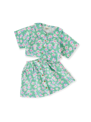 The Daisy Patch Skirt Set